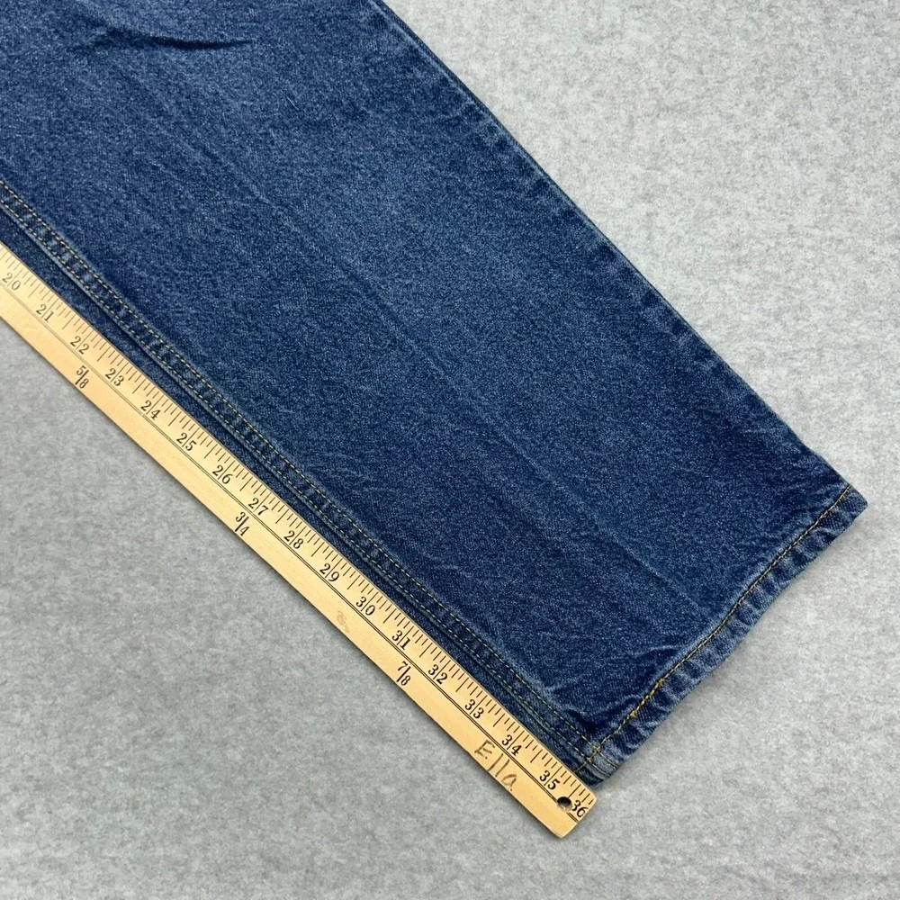 Levis 505 Jeans Mens 38x36 Blue Denim Straight Leg Y2K 2010‎ Loose Skater
